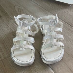 Girls Sugar Brand‎ White Iridescent Sandals